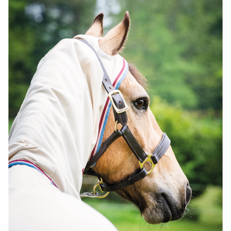 Horseware Rambo Pony Hoody - Sand/Cherry/Peach/Blue-1